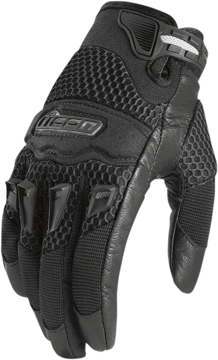 3302-0663 - Icon Womens Twenty-Niner CE Gloves X-Large - Black