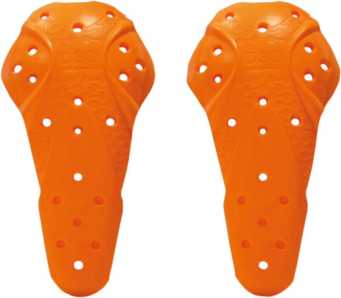 12358 - Icon D3O T5 Evo Long Knee Impact Protectors One Size - Orange