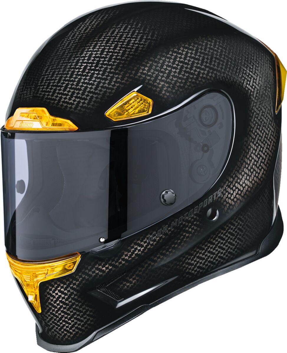 0101-16662 - Icon Airframe Pro Carbon 4Tress Helmet Large - Yellow