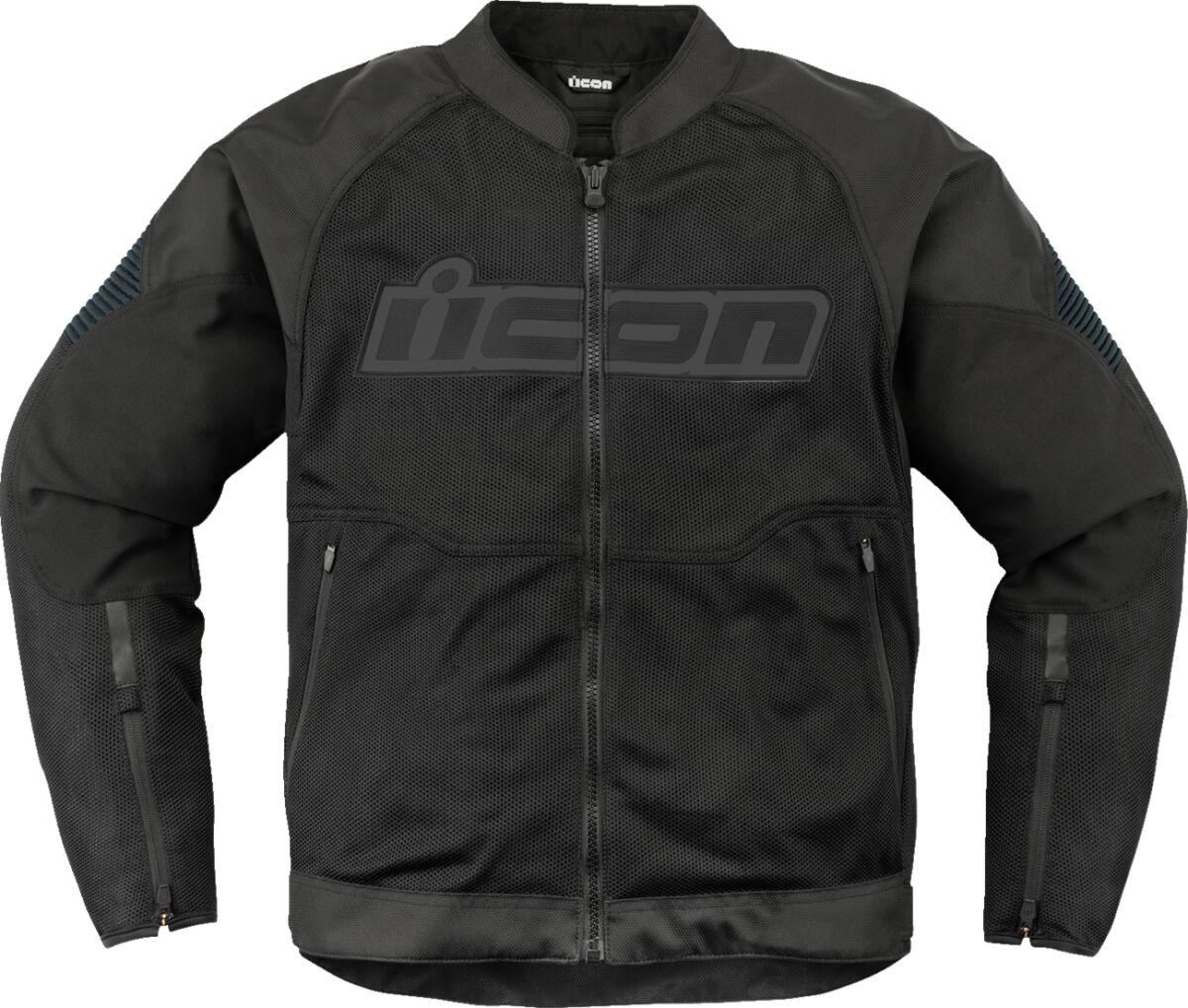 2820-6730 - Icon Overlord3 Mesh Jacket Small - Black
