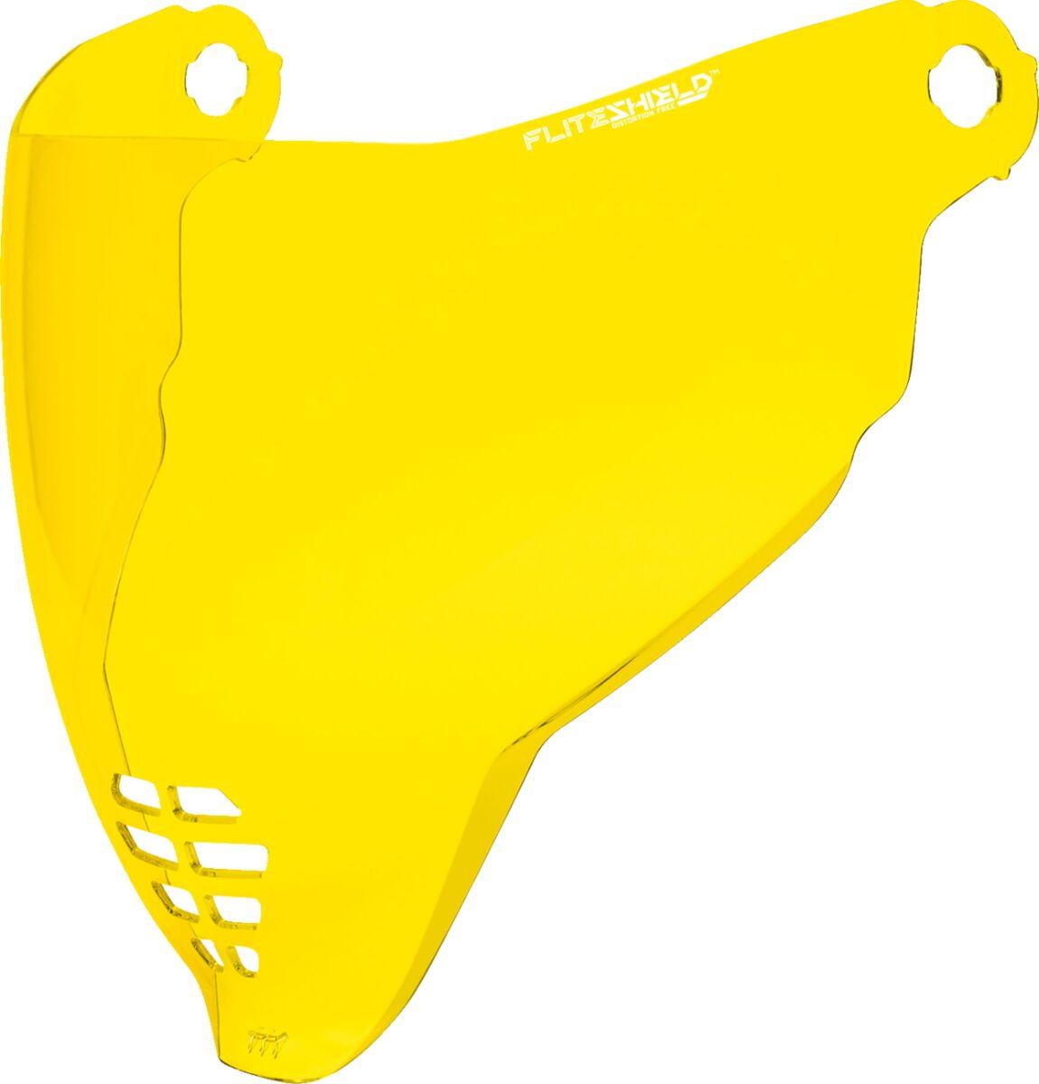 0130-1074 - Icon Airflite 22.06 Helmet FliteShield - Yellow