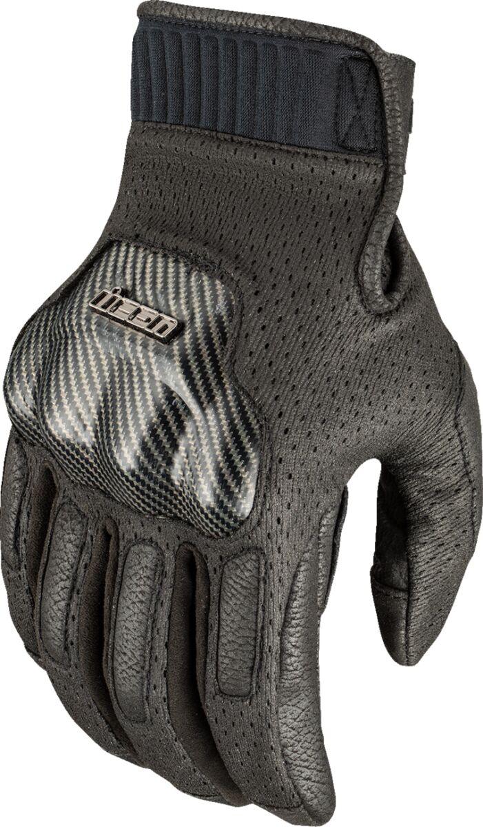 33014791 - Icon Overlord3 Gloves Medium - Black