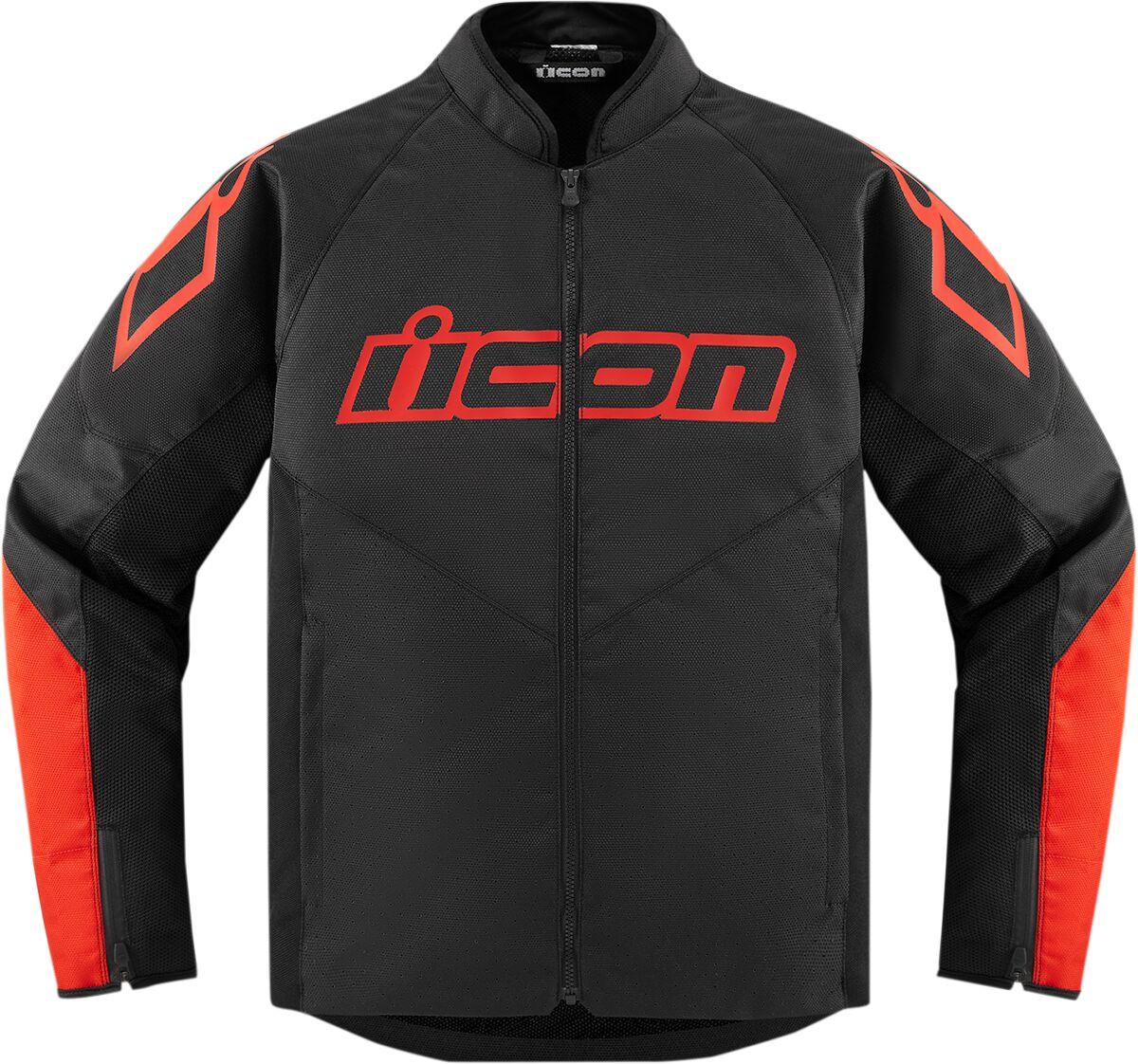 2820-5808 - Icon Hooligan Jacket 3X-Large - Black/Red