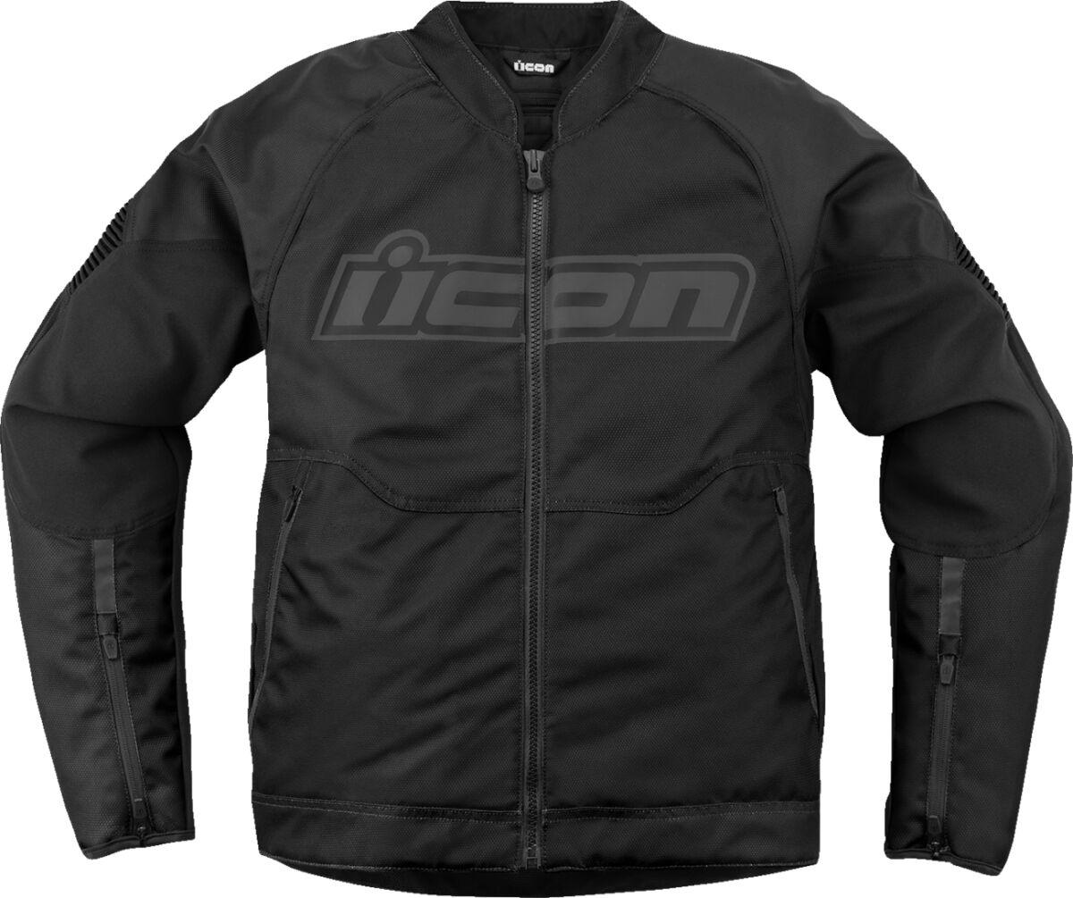 2820-6687 - Icon Overlord3 Jacket Medium - Black