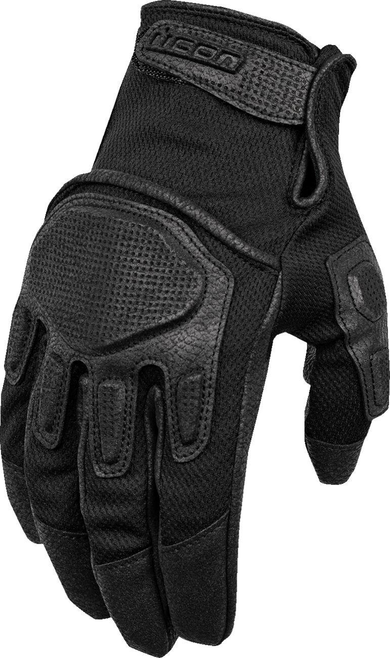3301-4590 - Icon Punchup CE Gloves Large - Black