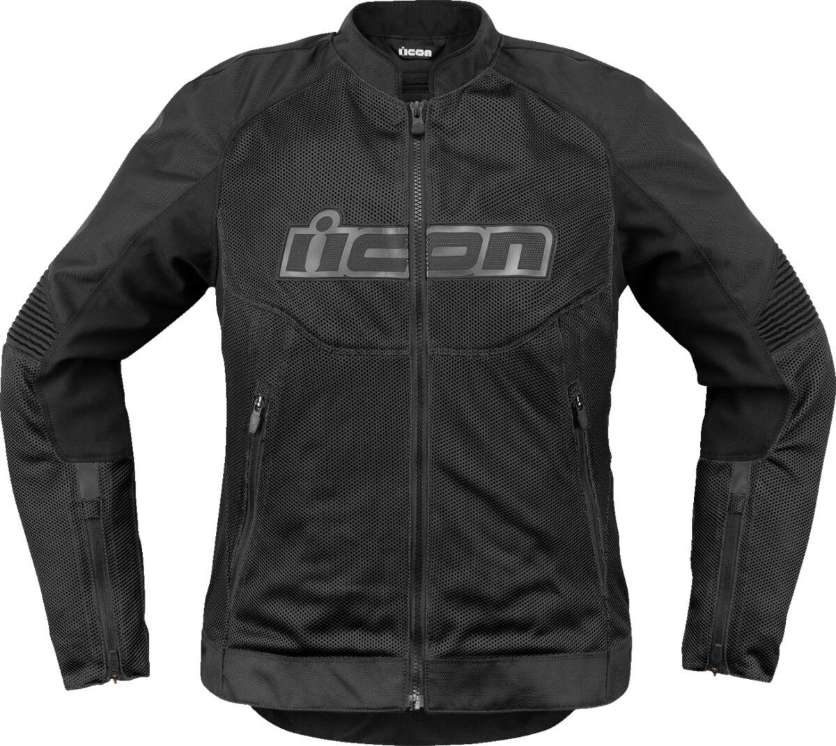 28221583 - Icon Womens Overlord3 Mesh Jacket X-Large - Black