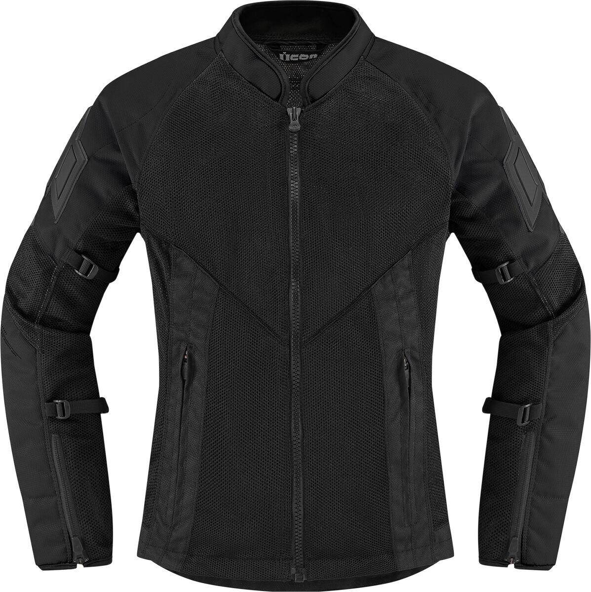 2822-1489 - Icon Womens Mesh AF Jacket 3X-Large - Black