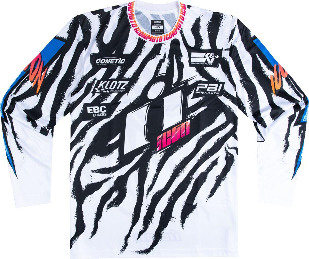 2824-0098 - Icon Rad Dawn Jersey Small - Black/White