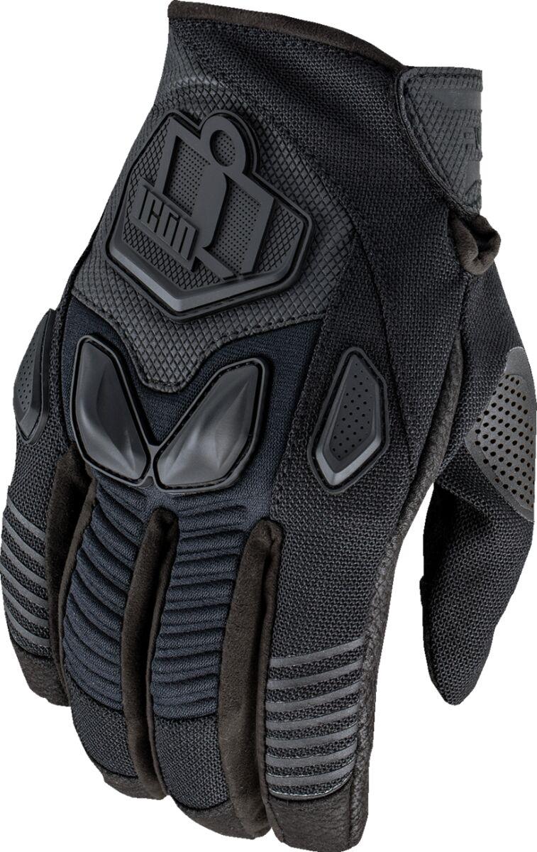3301-4850 - Icon Automag3 CE Gloves 3X-Large - Black