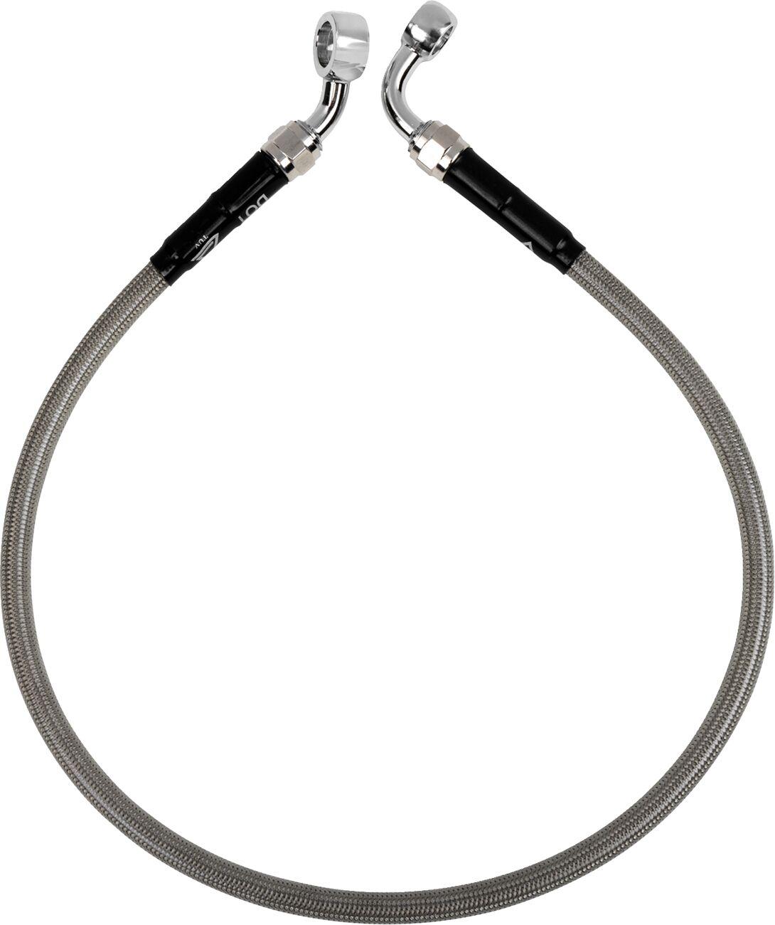 B05-2-006/P - Moose Racing Stainless Steel Braided Brake Hose For Beta EVO 250 2009-2018 Rear