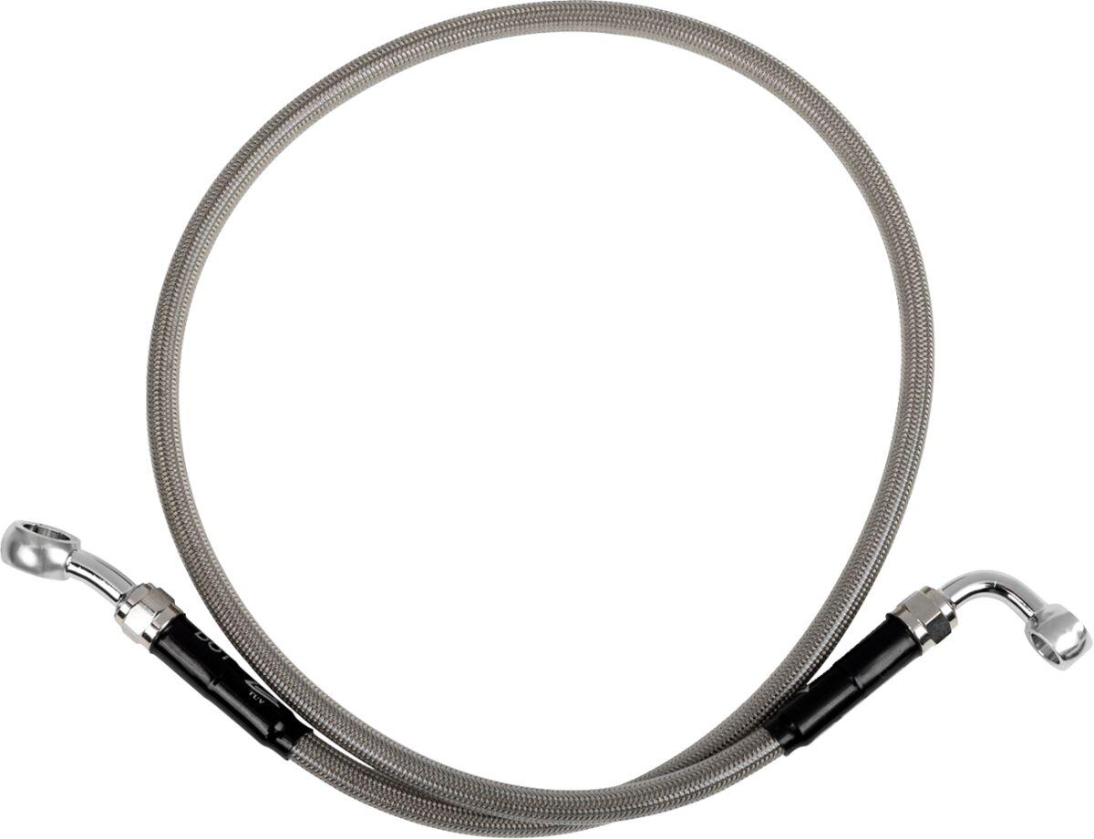 B05-2-005/P - Moose Racing Stainless Steel Braided Brake Hose For Beta EVO 125 2009-2024 Rear