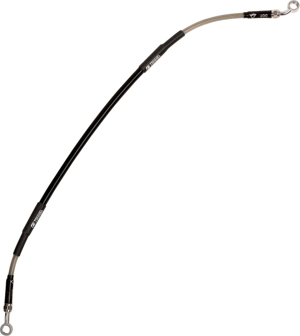 H02-2-048/P - Moose Racing Stainless Steel Braided Brake Hose For Honda XR650L 2014-2024 Rear