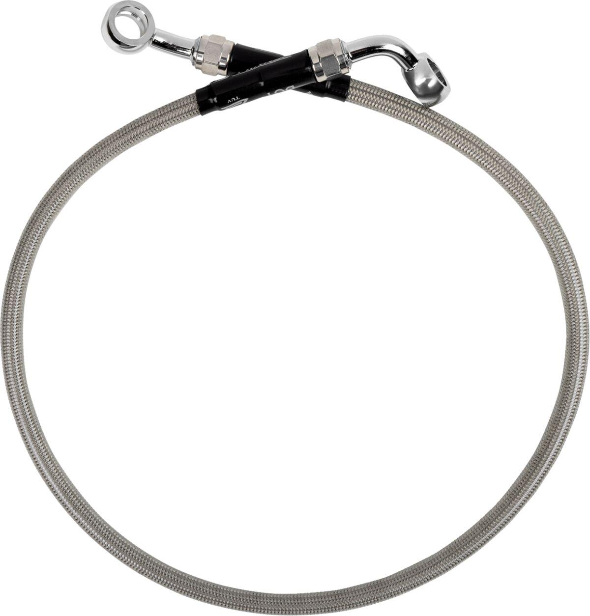B05-2-011/P - Moose Racing Stainless Steel Braided Brake Hose For Beta ALP 350 4.0 2007-2015 Rear