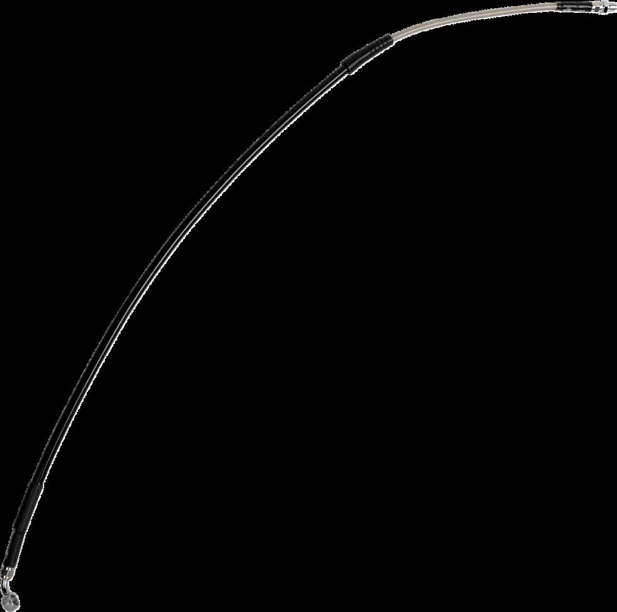 B05-1-010/P - Moose Racing Stainless Steel Braided Brake Hose For Beta EVO 125 2017-2024 Front