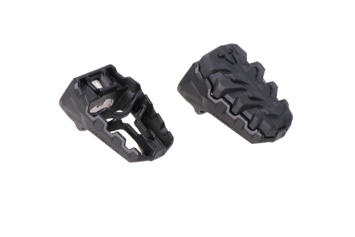 FRS.01.112.10401/B - SW Motech Evolution Footpegs For Voge Adventure 650 DSX ABS 2021-2024 - Black