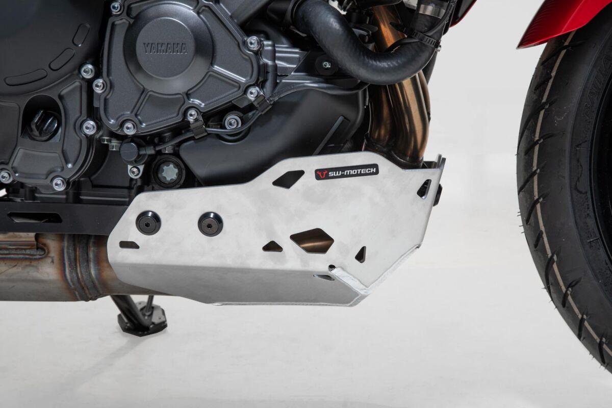 MSS.06.921.10001/S - SW Motech Engine Guard For Yamaha MT-09 2021-2023 - Brushed/Silver