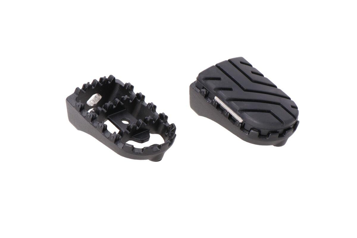 FRS.01.011.10401/B - SW Motech ION Footpegs For Voge Adventure 650 DSX ABS 2021-2024 - Black