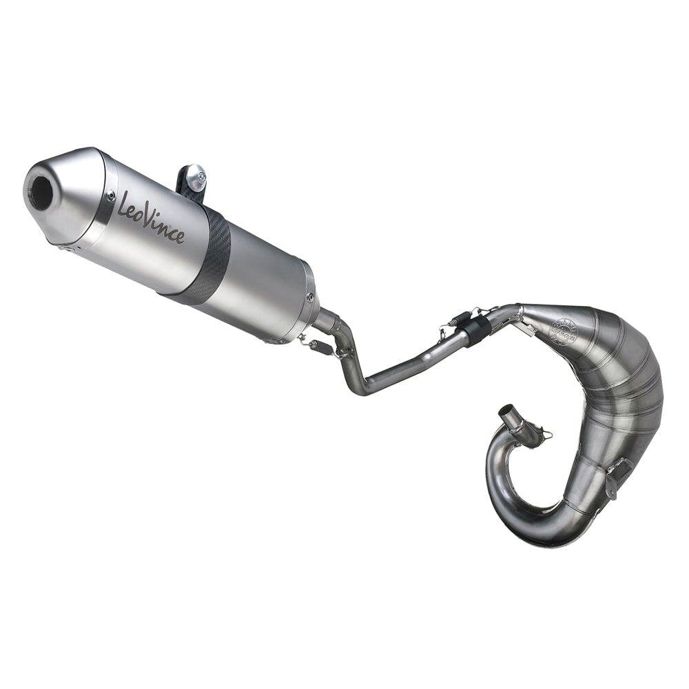 3281 - LeoVince X-Fight Stainless Steel Full Exhaust System For Rieju MRT 50 Cross 2009-2012