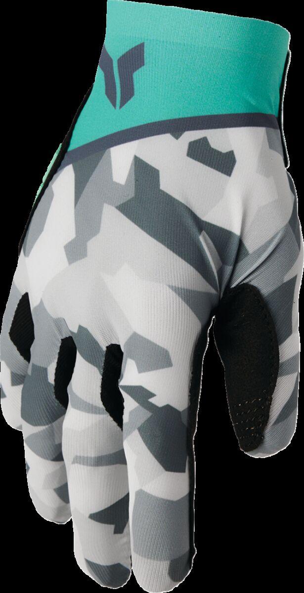 3331-0279 - Thor Womens Sportmode Shadow Gloves X-Large - Black/Grey/Teal/White
