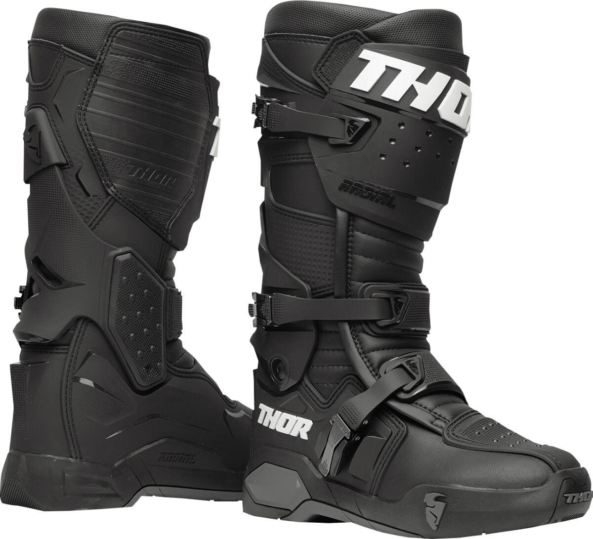 3410-2253 - Thor Radial MX Boots 7 - Black