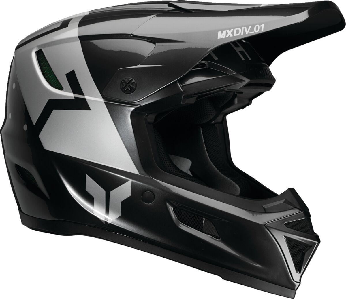 0110-8797 - Thor Reflex Sport Rogue MIPS Helmet X-Large - Charcoal/Silver