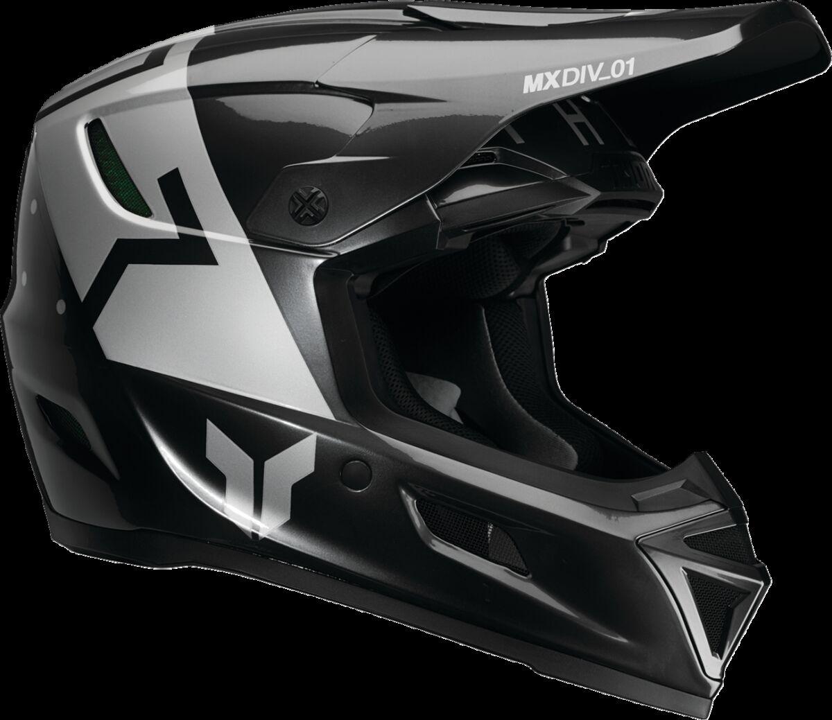 0110-8796 - Thor Reflex Sport Rogue MIPS Helmet Large - Charcoal/Silver