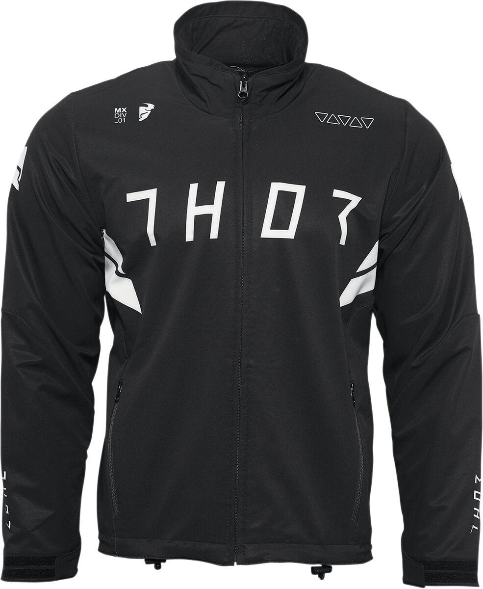 2920-0676 - Thor Warmup Jacket XX-Large - Black/White