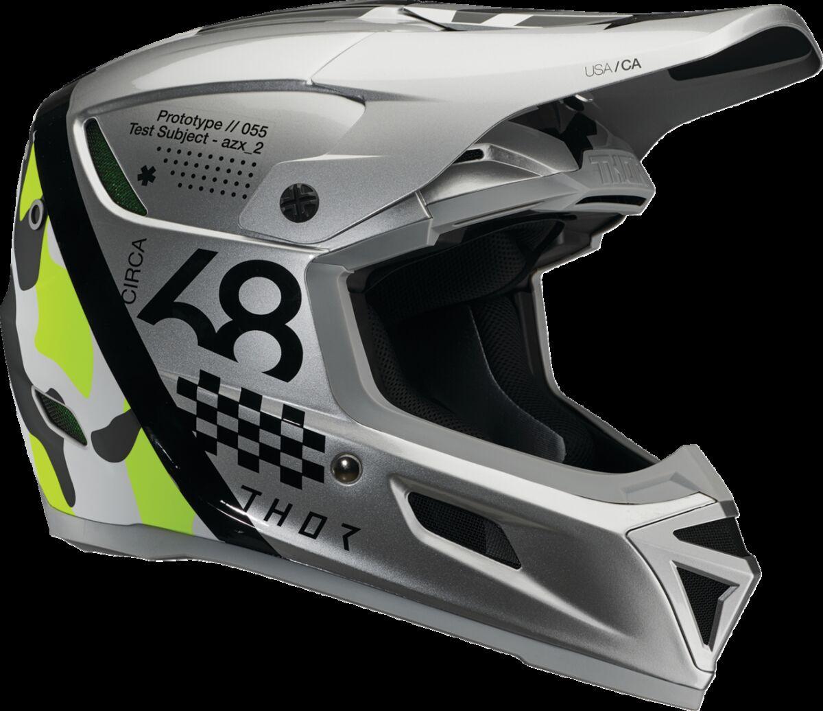 0110-8770 - Thor Reflex Sport Riot MIPS Helmet Small - Acid/Grey