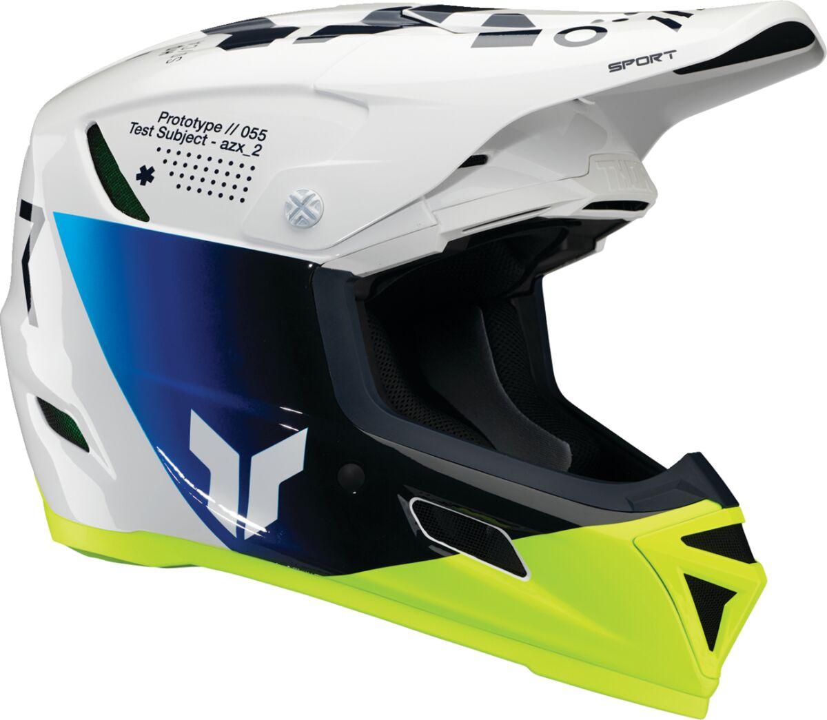 0110-8790 - Thor Reflex Sport Strike MIPS Helmet Large - Acid/Navy