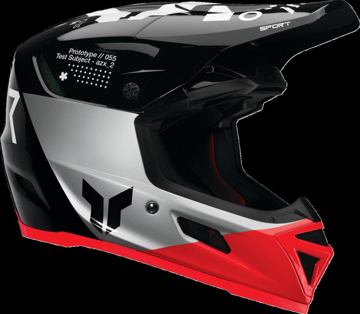 0110-8781 - Thor Reflex Sport Strike MIPS Helmet X-Small - Black/Red
