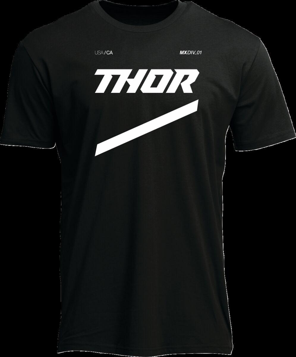3030-24585 - Thor Mens Adult Brave T-Shirt Medium - Black/White
