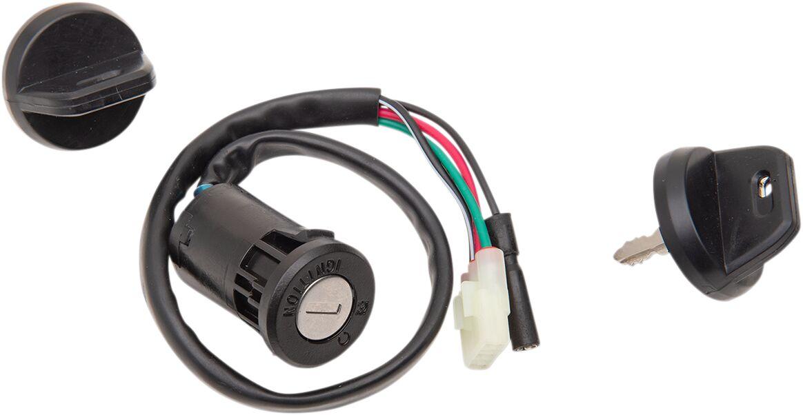 400-1210-PU - Moose Racing Ignition Switch For Honda TRX250 TE 2002-2020 - Black