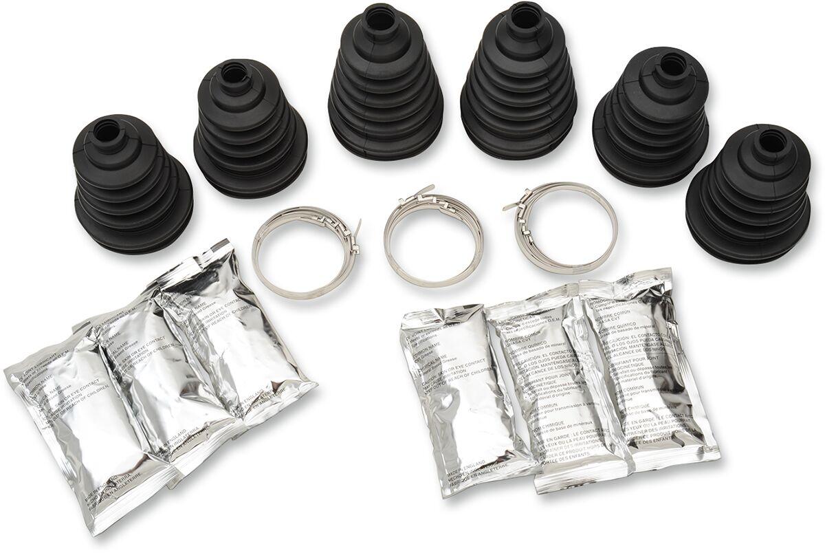 92097.01 - Moose Racing Fast Boot X For Polaris General 1000 2016-2017 Fits Front Or Rear - Black