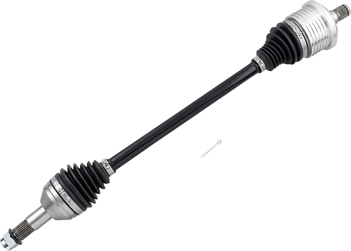 CAN-6013HD - Moose Racing Heavy Duty CV Axle Kit For Can Am Maverick 1000 R EFI 4X4 2013-2015 Fits Rear Left Or Right - Black/Chrome