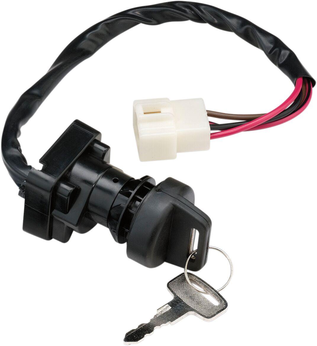 100-3025-PU - Moose Racing Polaris Ignition Switch For Polaris 455 4X4 1999 - Black