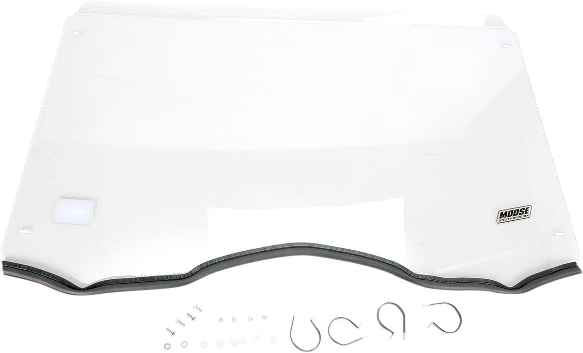 V000036-12200M - Moose Racing Full Windshield For Can Am (BRP) Commander 1000 EFI 2011-2017 - Clear