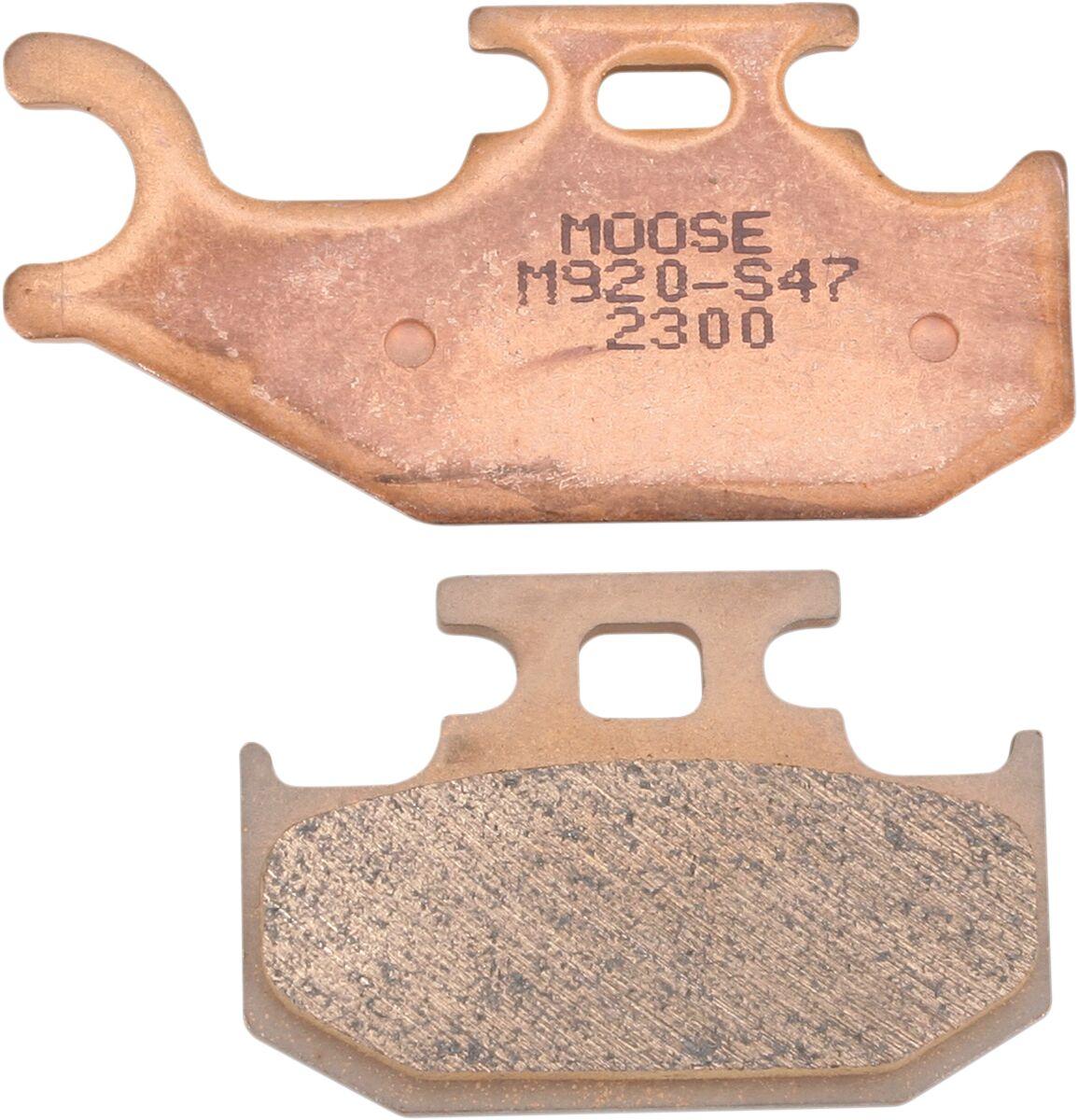 M920-S47 - Moose Racing XCR Sintered Brake Pads For Can Am Commander 1000 EFI 2015-2017 Fits Front Left Or Right