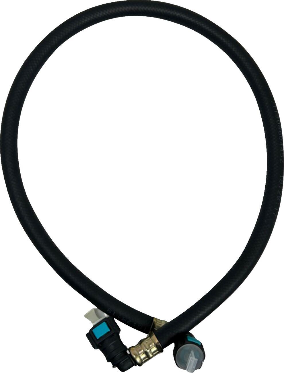 100-5180-PU - Moose Racing Replacement Fuel Line - Black/Blue/Gold