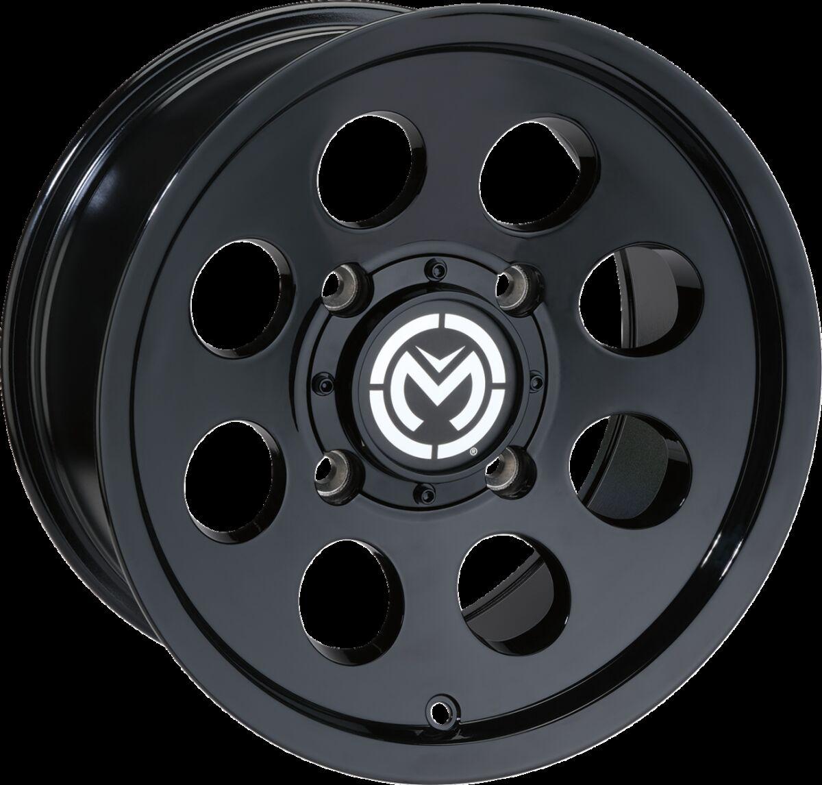 26MO147156GB4 - Moose Racing 26X Wheel For Polaris ACE 570 4X4 2018-2019 Fits Front Or Rear - Black
