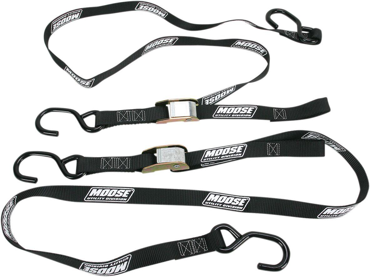 3920-0294 - Moose Racing Heavy Duty Tie Down Straps Set (183cm) - Black