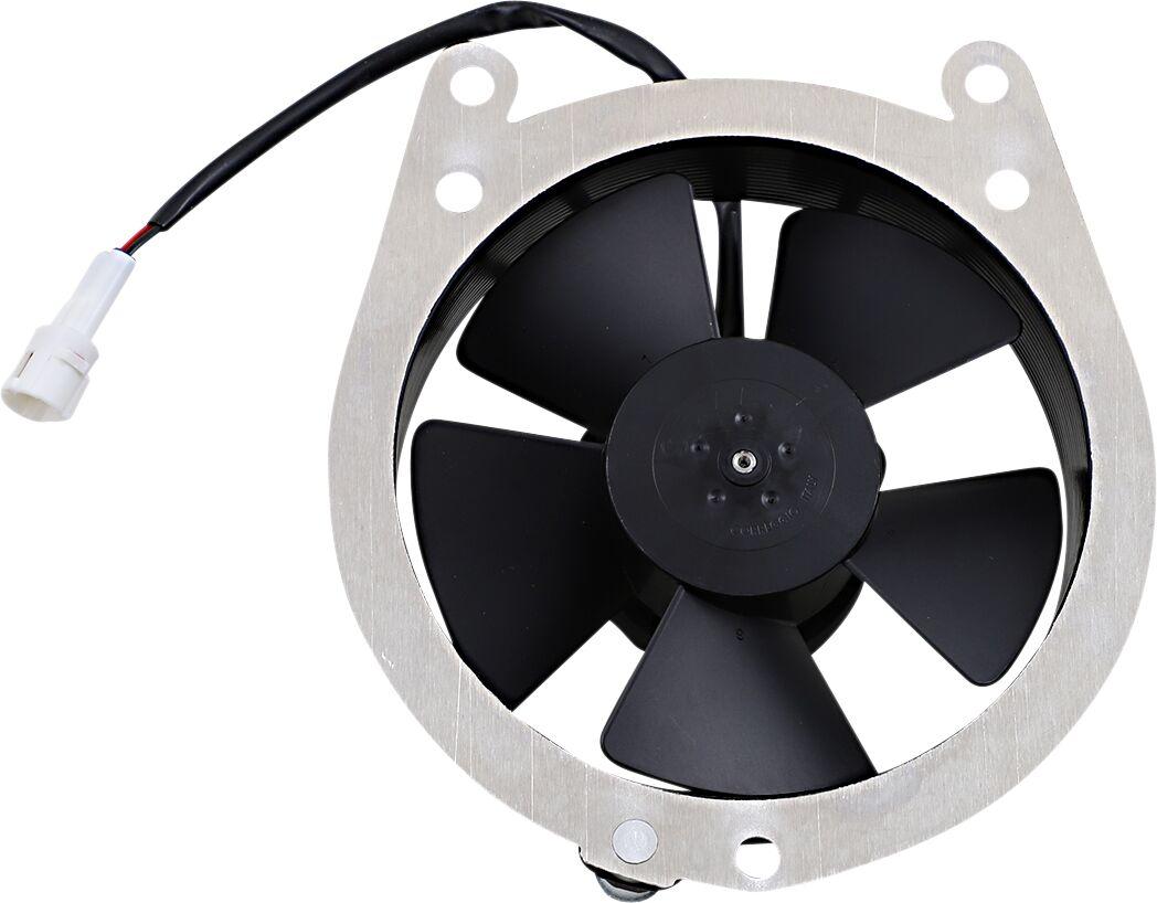 Z2020 - Moose Racing Hi-Performance Cooling Fan For Yamaha YFM 350 4X4 2012-2013 - Black/Silver