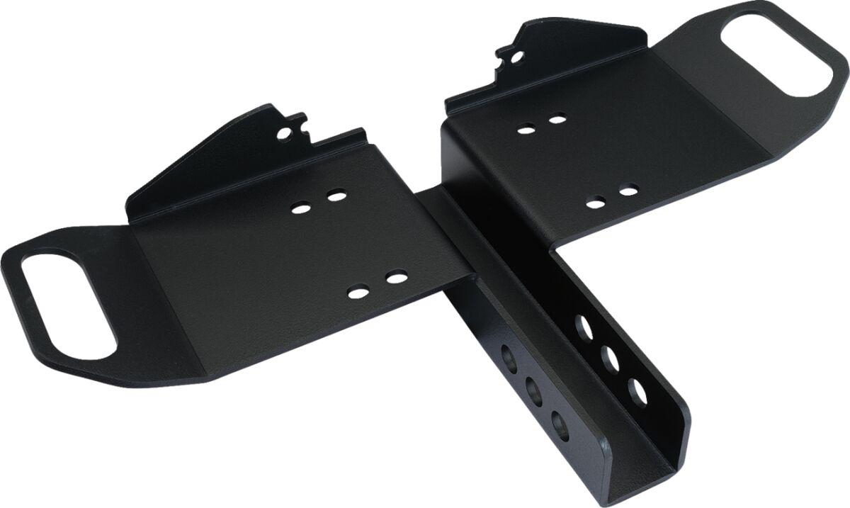 1662PF - Moose Racing Winch Mount Receiver - Black