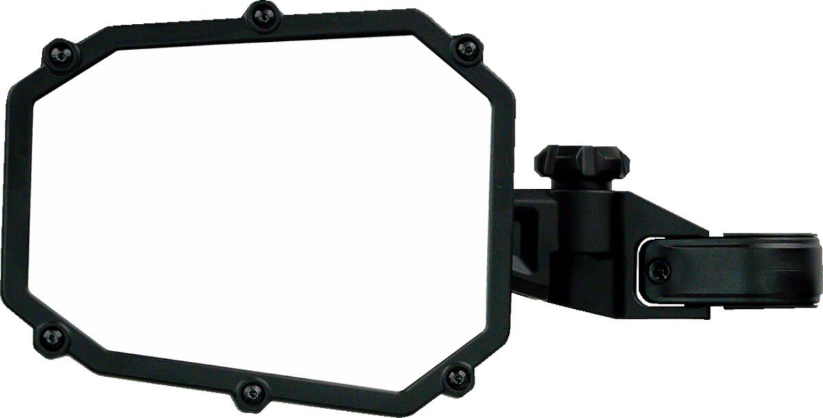 MUTVMIR-ES1-CCS - Moose Racing Side View Mirror For John Deere 2030A 1200 2018-2022 - Black