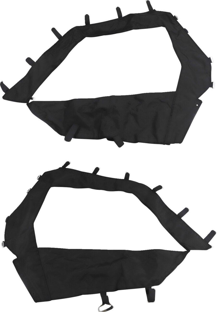PRZR15SE-11 - Moose Racing Side Enclosure For Polaris RZRS 1000 4X4 2016-2018 & 2020 - Black