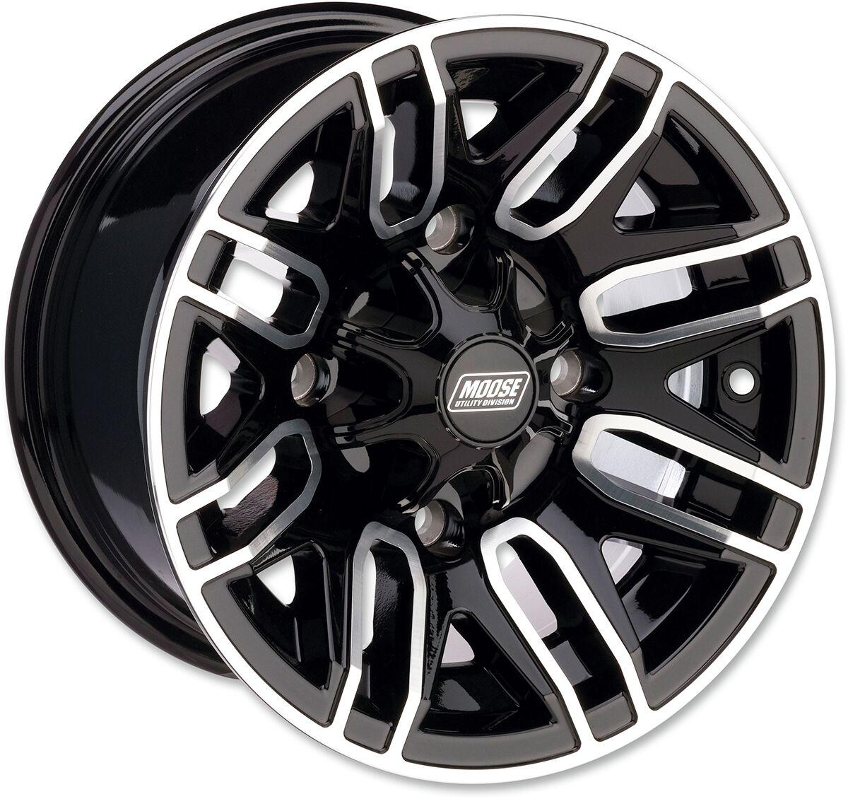 112MO127136GBMF4 - Moose Racing 112X Wheel For Can Am (BRP) Commander 1000 EFI 2013-2017 Front - Black