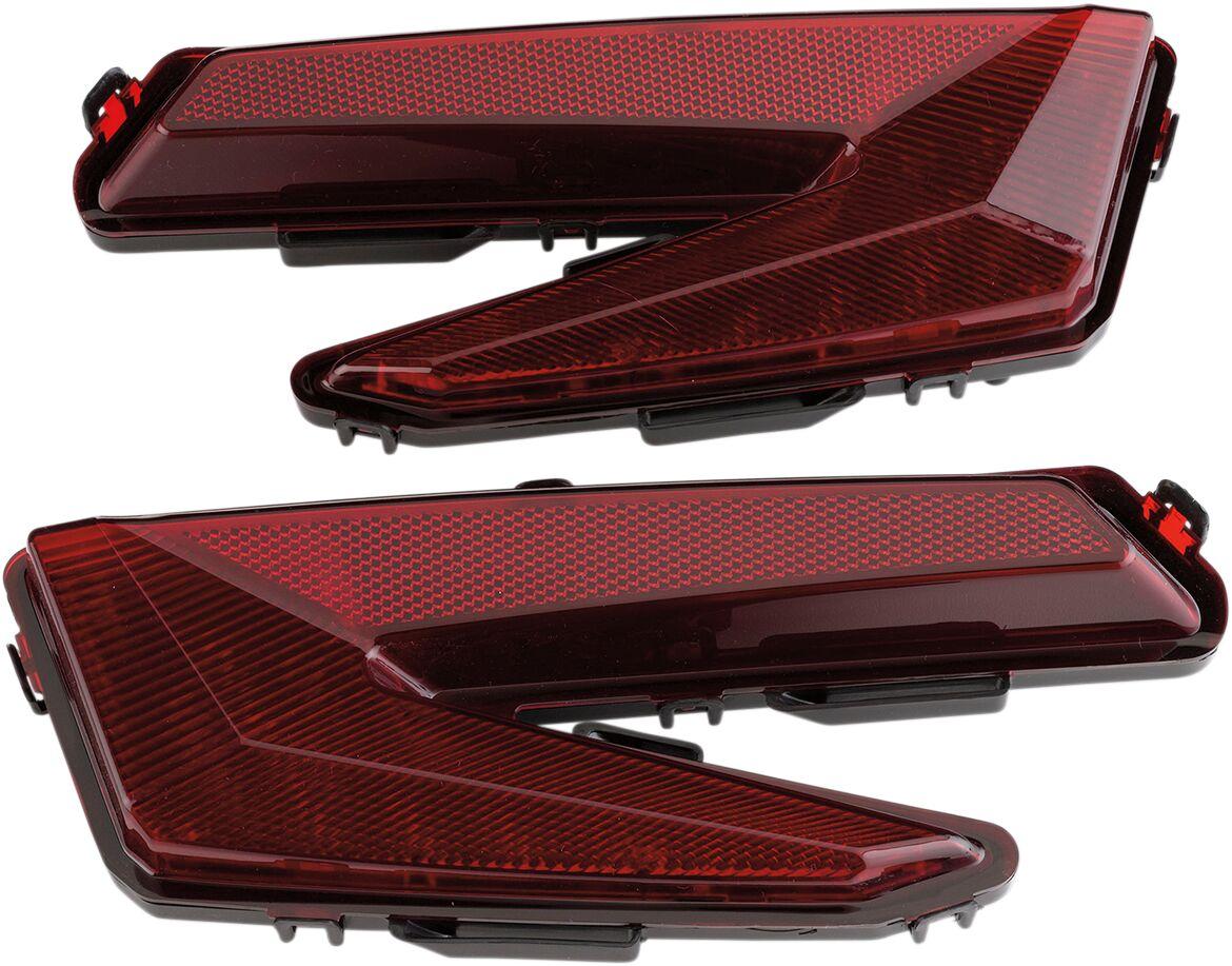 500-3358-PU - Moose Racing LED Taillights For Can Am Maverick Turbo 900 EFI 4X4 Red