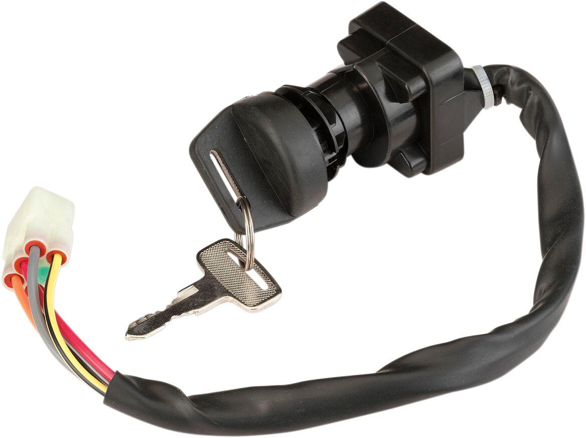 300-0120-PU - Moose Racing Ignition Switch For Suzuki LT-A 400 2X4 2002-2008 - Black