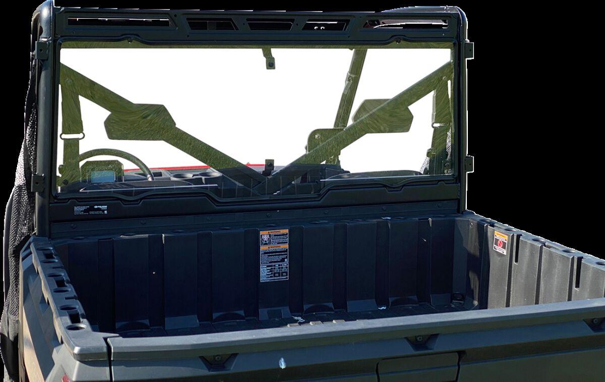 V000161-12200M - Moose Racing Rear Back Panel For Polaris Ranger 1000 4X4 2015-2024 - Clear