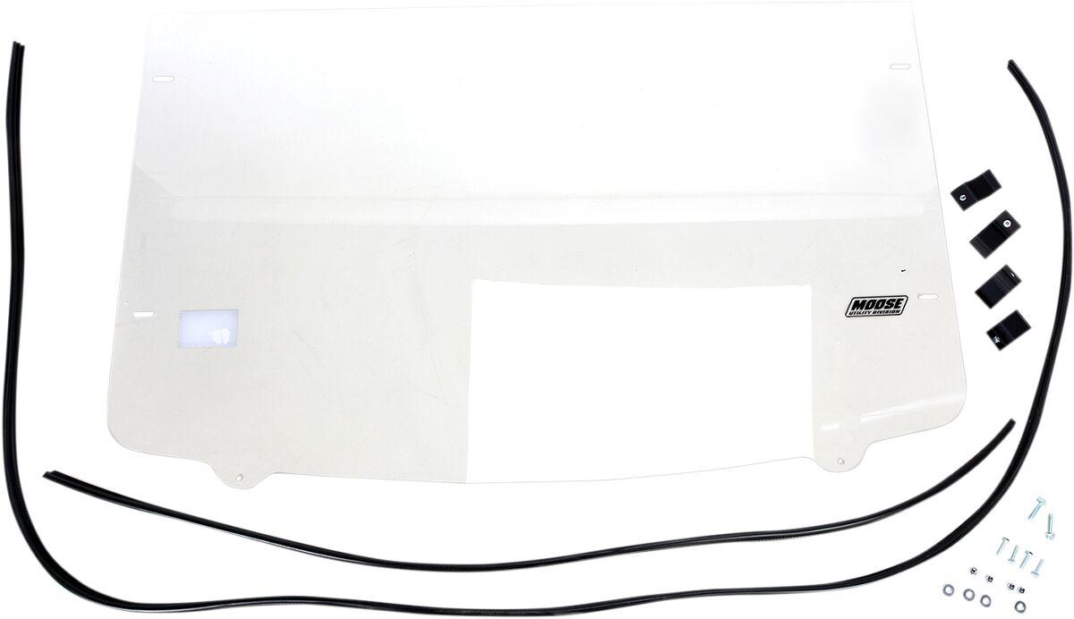 V000022-12200M - Moose Racing Full Windshield For Polaris Ranger 1000 4X4 2015-2019 - Clear