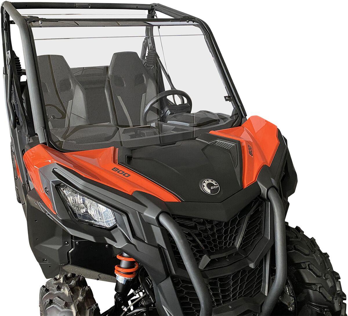 V000248-12200M - Moose Racing Full Windshield For Can Am Commander 1000 R EFI 2021-2024 - Clear